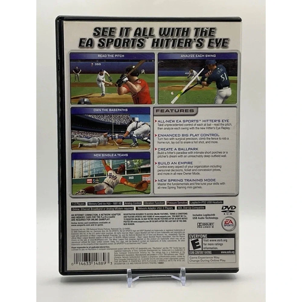 MVP Baseball 2005 EA Sports for Sony PlayStation 2